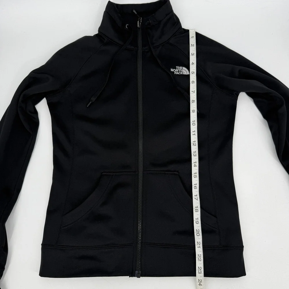 The North Face Women's Black Full Zip Jacket Pockets Sz S‎